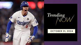 Dodgers deliver TrickorTreat triumph with World Series victory [upl. by Naashom]