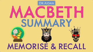 Macbeth Summary Memorise amp Recall [upl. by Acirt]