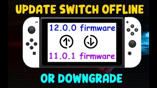 How To Downgrade Switch From 1200 Firmware To Lower Firmware With Using CFW [upl. by Brinn]