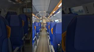 Inside very cool doubledecker Italian train [upl. by Leunamesoj]