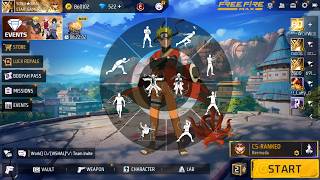 FREE FIRE x NARUTO 💀👉 2025 [upl. by Esra710]