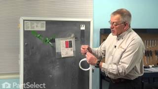 Refrigerator Repair  Replacing the AddOn Ice Maker Kit Whirlpool Part  8560 [upl. by Race]