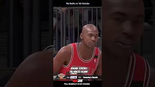 Jordan loves playing the Knicks at the MSG 45 pts for MJ vs 95 Knicks Full gameplay in my channel [upl. by Assej]