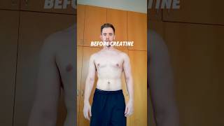 Seems Like Creatine Really Works transformation creatine gymhumor gymmotivation workoutroutine [upl. by Ahtebbat]