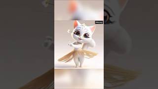 cute kittens are dancing cat cute catlovers aicorp [upl. by Bonnie]