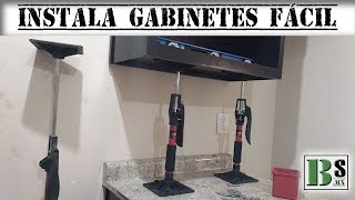 Instala tus gabinetes Fácil con las 3ras manos y Spax RA [upl. by Eladroc31]