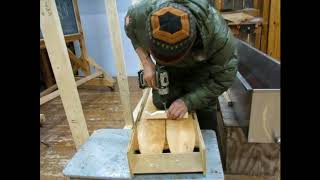 Making Our Custom Birch Skis [upl. by Goer]