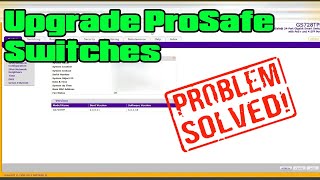 How to firmware update NetGear ProSafe [upl. by Aidiruy]