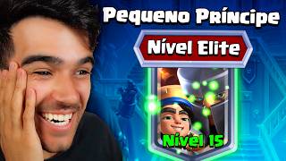 GEMEI O PEQUENO PRÍNCIPE PRO NÍVEL 15 E ISSO TÁ ERRADO Clash Royale [upl. by Ennairod757]