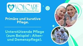 Vollcare Ihr Partner für Pflege und Hauswirtschaftsservice im Landkreis Uelzen [upl. by Monetta]