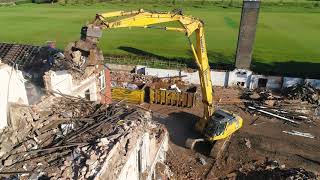 Rhodar  Demolition Case Study Former Police Training Centre Harrogate [upl. by Nosahc]