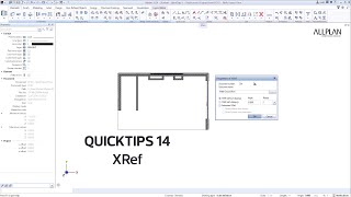 Quicktip 14 How to use XRefs in Allplan for 2D 3D and more [upl. by Erreit]