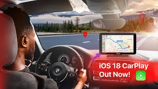 iOS 18 Apple CarPlay Hands On First Look New Features amp New Changes [upl. by Januarius]