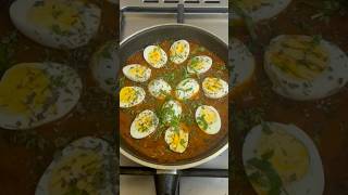 Smokey egg masala food shortsvideo eggrecipe [upl. by Francklin]