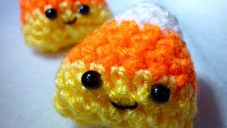 DIY Cute Crochet Candy Corn ¦ The Corner of Craft [upl. by Marika]