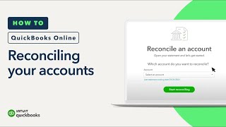 How to reconcile your accounts in QuickBooks Online [upl. by Ahkos530]