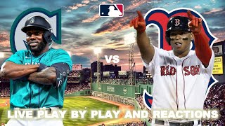 Seattle Mariners vs Boston Red Sox Live PlayByPlay amp Reactions [upl. by Liba]