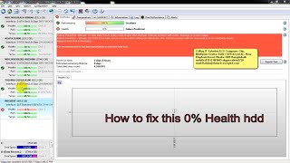 How to fix 0 health HDD SMART BAD Status [upl. by Altis280]