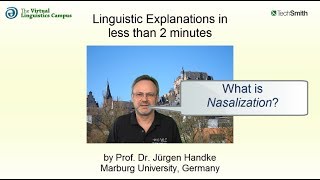 PHO014  Linguistic MicroLectures Nasalization [upl. by Notgnilra]