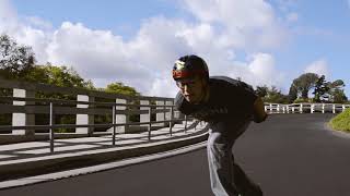 Downhill Longboarding short clip [upl. by Nylrac]