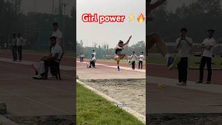 Triple jump girl￼ Punjab University song bollywood hindisong love trending punjabi birsingh [upl. by Tiemroth]