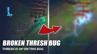 Thresh Bug is Broken  Wild Rift [upl. by Arnold673]