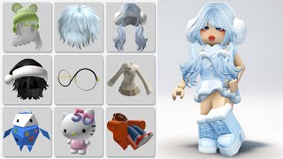 GET 17 NEW CUTE FREE ITEMS amp HAIRS 🤩🥰 ROBLOX [upl. by Yelbmik322]