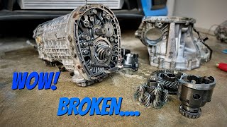 Tearing down a STI 6Speed Transmission [upl. by Nosliw203]