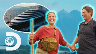 Luxury Cruise Ship Allows Guests To Hike The Pacaya Volcano  Maritime Masters [upl. by Nnylannej]