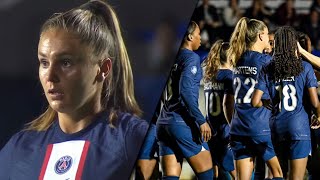 Lieke Martens Goalscorer On Her Debut With PSG vs Soyaux 2022 HD [upl. by Namso467]