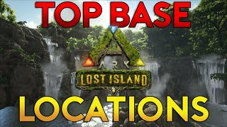 TOP 8 BASE LOCATIONS LOST ISLANDS PVP [upl. by Nidroj]