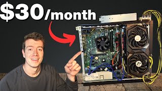 I Turned an OLD PC into a Bitcoin Mining Rig [upl. by Radcliffe]