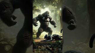 Fight in the wild 🦍 [upl. by Darnoc]