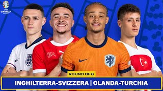 ENGLANDSWITZERLAND amp NETHERLANDSTURKEY  UEFA Euro 2024  Live Event Reaction [upl. by Dulcia]