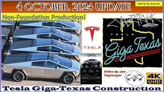 Big Cybertruck News Road Panel install in Boring Tunnel 4 Oct 2024 Giga Texas Update 0835AM [upl. by Ecinahs]