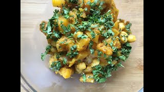 Pumpkin Chana Masala Recipe  Pranic Recipe  Isha Recipes [upl. by Aicnorev228]