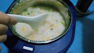 MEMASAK BUBUR MENGGUNAKAN RAVELLE RICE COOKER STAINLESS PART 5 [upl. by Farika]