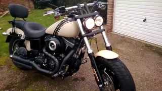 Harley Davidson Dyna Fat Bob FXDF 2014 HQSOUND [upl. by Eleanore]