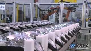 Kuka  Hella Headlight Assembly Line [upl. by Lisbeth214]