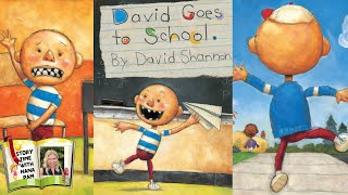 David Goes To School  By David Shannon  Back to school read aloud book [upl. by Gannie128]