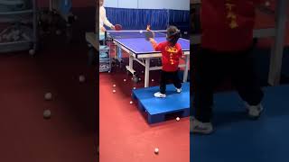 This little girl is already stronger than we are pingpong tabletennis [upl. by Zirkle534]