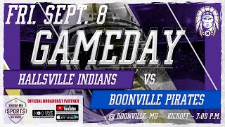 FB Hallsville Indians  Boonville Pirates 090823 Broadcast 0384 [upl. by Hedy]