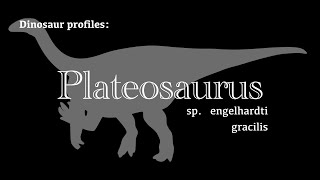 Dinosaur Profile Plateosaurus [upl. by Eugeniusz]