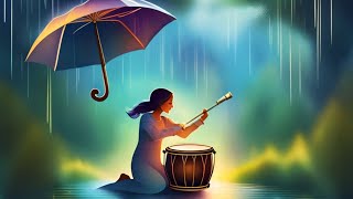 La Symphonie de la Pluie 🌧️  Chanson Douce pour Enfants sur Novembre et la Nature [upl. by Leunam]