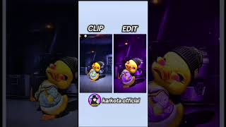 DrBeanie🦆 clip vs edit ytshorts shortvideos ff shortsfeed freefiremax [upl. by Kcirdneked343]