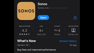 New Sonos Update 161  Whats New [upl. by Bernardi492]