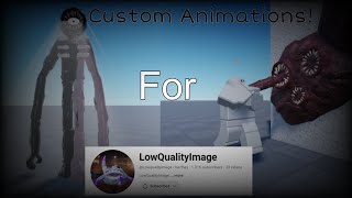 Doors Custom Entities  Roblox Animations [upl. by Proud572]