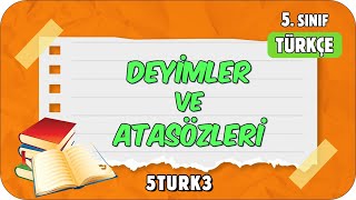 Deyimler ve Atasözleri 📙 tonguçCUP 1Sezon  5TURK3 2024 [upl. by Nered]