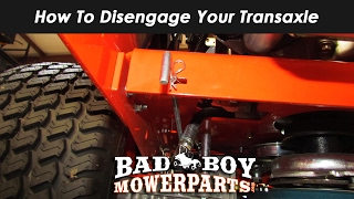 How to Disengage Your Transaxle [upl. by Callean]