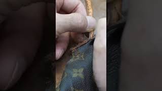 Process of Restoring OLD LOUIS VUITTON Bag Korean Restoration Artisan [upl. by Edythe]